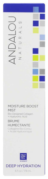 ANDALOU NATURALS: Moisture Boost Mist, 6 fo New