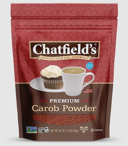 CHATFIELDS: Carob Powder Pouch, 16 oz New