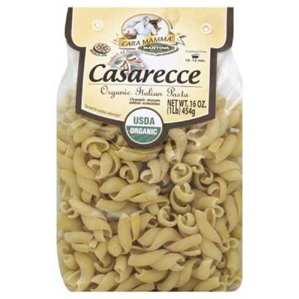 MANTOVA: Pasta Casarecce Organic, 16 oz New