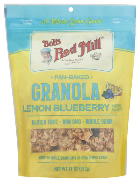BOBS RED MILL: Lemon Blueberry Homestyle Granola, 11 OZ New