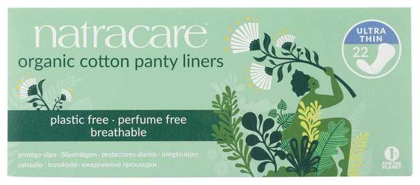 NATRACARE: Ultra Thin Panty Liners, 22 pc New