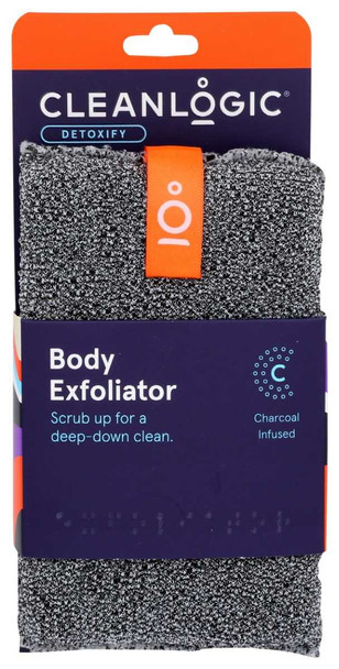 CLEANLOGIC: Detoxify Body Exfoliators, 1 EA New
