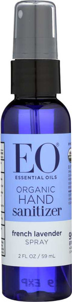 EO PRODUCTS: Hand Sanitizer Spray Organic Lavender, 2 oz New