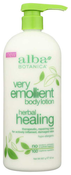 ALBA BOTANICA: Lotion Body Herbal Healing, 32 oz New