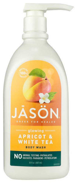 JASON: Body Wash Glowing Apricot, 30 oz New