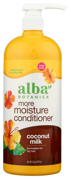 ALBA BOTANICA: Conditioner Coconut Drink It Up, 32 oz New