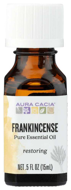 AURA CACIA: 100% Pure Essential Oil Frankincense, 0.5 Oz New