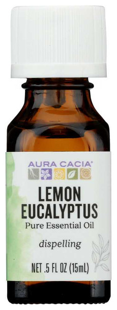 AURA CACIA: Essential Oil Awakening Lemon Eucalyptus, 0.5 oz New