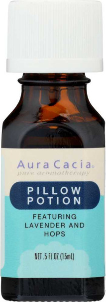 AURA CACIA: Essential Solutions Pillow Potion, 0.5 oz New