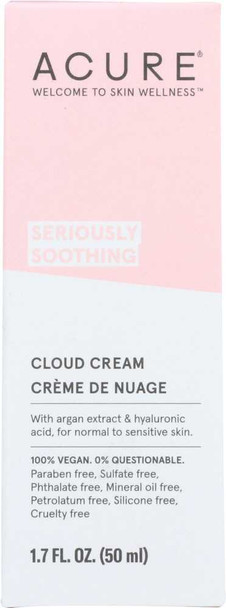 ACURE: Facial Cloud Cream Soothing, 1.7 fo New