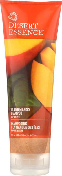 DESERT ESSENCE: Island Mango Shampoo Enriching, 8 oz New