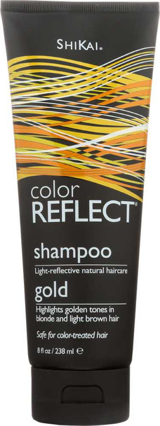 SHIKAI: Color Reflect Shampoo Gold, 8 oz New