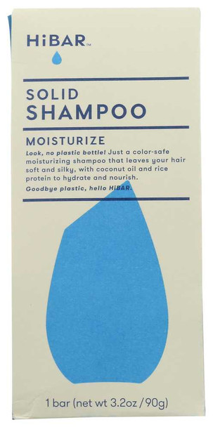 HIBAR: Solid Shampoo Moisturize, 3.2 oz New