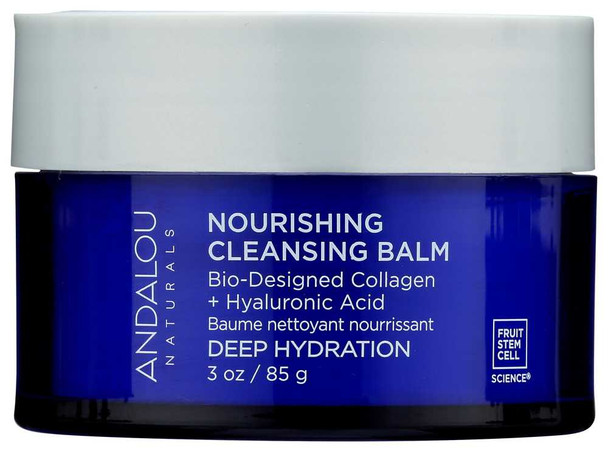 ANDALOU NATURALS: Deep Hydration Nourishing Cleansing Balm, 3 oz New