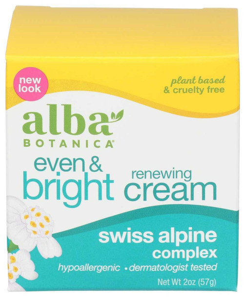 ALBA BOTANICA: Even Advanced Sea Plus Renewal Night Cream, 2 oz New