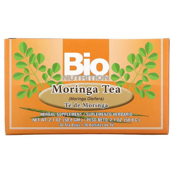 BIO NUTRITION: Moringa Tea, 30 bg New