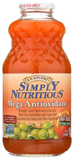 RW KNUDSEN FAMILY: Simply Nutritious Mega Antioxidant, 32 fo New