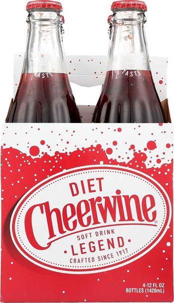 CHEERWINE: Diet Cheerwine Soft Drink, 48 fo New