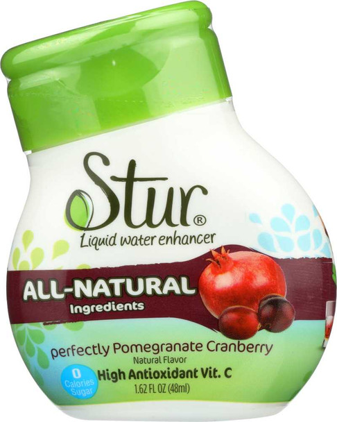 STUR: Pomegranate Cranberry Liquid Water Enhancer, 1.62 oz New