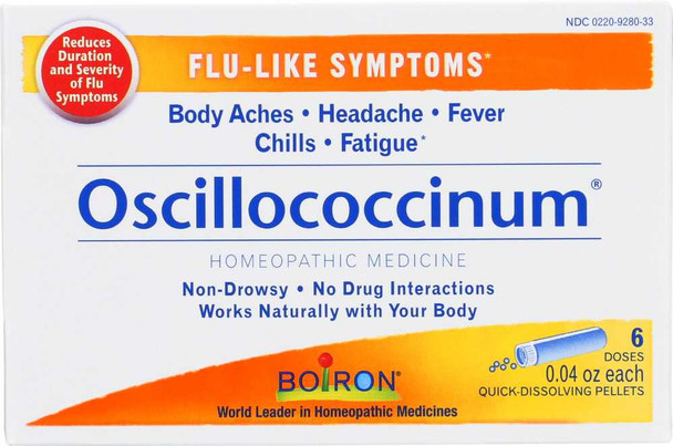 BOIRON: Oscillococcinum Homeopathic Medicine Value Pack, 6 Doses New