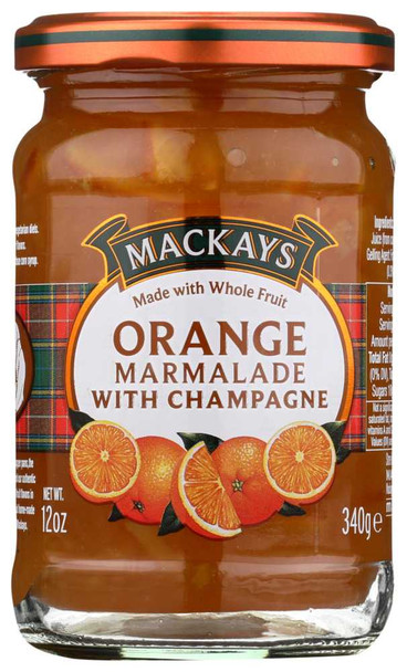 MACKAYS: Orange Marmalade with Champagne, 12 oz New