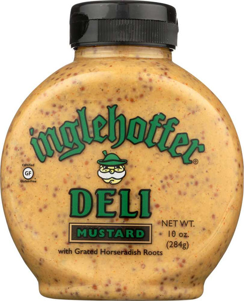 INGLEHOFFER: Mustard Deli, 10 oz New