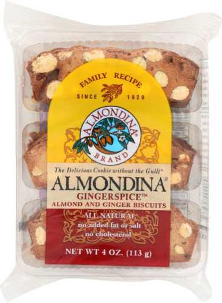 ALMONDINA: Cookie Biscuit Gingerspic, 4 oz New