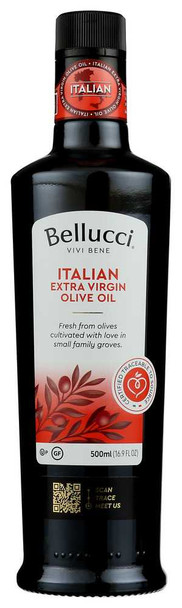 BELLUCCI : 100% Italian Extra Virgin Olive Oil, 16.9 Oz New