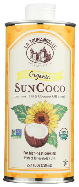 LA TOURANGELLE: Organic Sun Coco Oil, 750 ml New