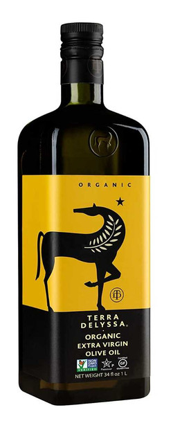 TERRA DELYSSA: Oil Olive Extra Virgin Org, 34 oz New