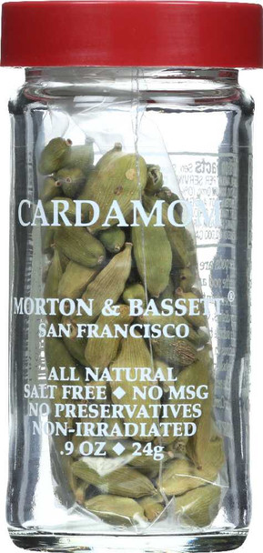 MORTON & BASSETT: Spices Cardamom, 0.9 oz New