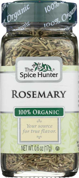 THE SPICE HUNTER: Organic Rosemary, 0.6 oz New