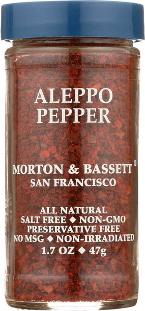 MORTON & BASSETT: Aleppo Pepper, 1.7 oz New