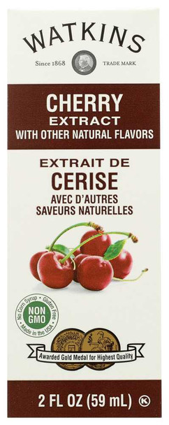 WATKINS: Cherry Extract Imitation, 2 fo New