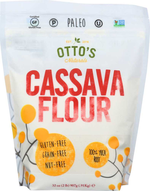 OTTOS NATURALS: Flour Cassava, 32 oz New