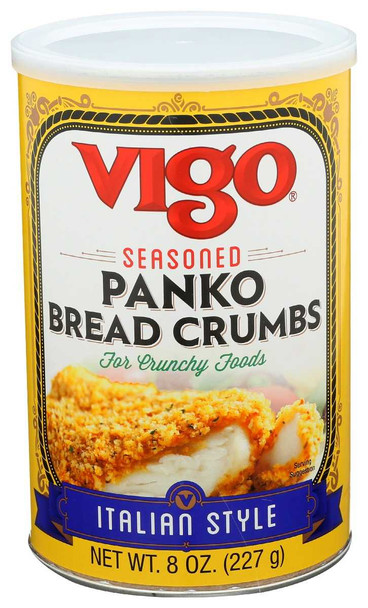 VIGO: Seasoned Panko Bread Crumbs, 8 oz New