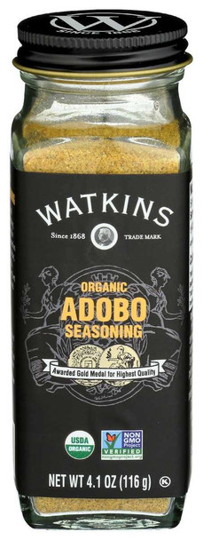 WATKINS: Organic Adobo Seasoning, 4.1 oz New