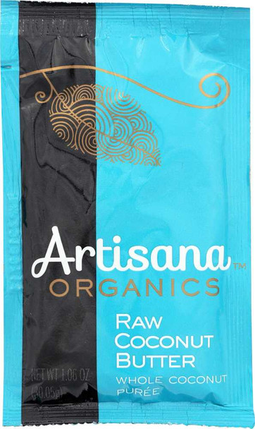 ARTISANA: Organic Coconut Butter Raw Squeeze Pack, 1.06 oz New