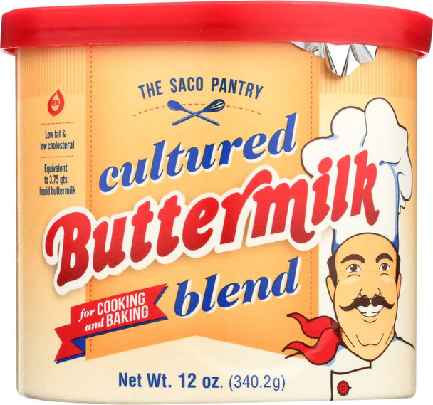 SACO: Cultured Buttermilk Blend For Cooking And Baking, 12 oz New