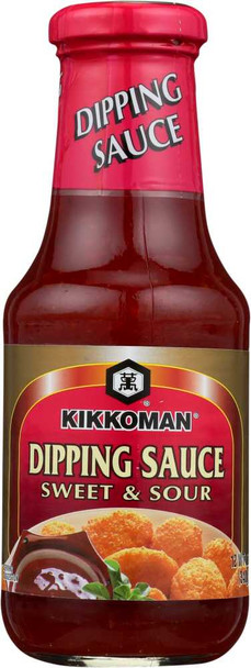KIKKOMAN: Dipping Sauce Sweet and Sour, 12 oz New