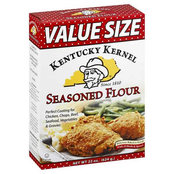 KENTUCKY KERNEL: Seasoned Flour, 22 oz New
