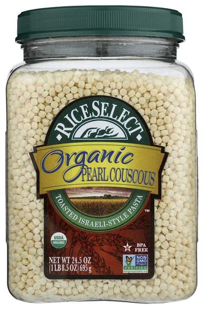 RICESELECT: Organic Original Pearl Couscous, 24.5 oz New