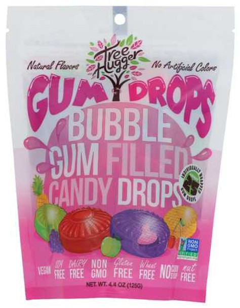 TREE HUGGER: Bubble Gum Candy Drops, 4.4 oz New