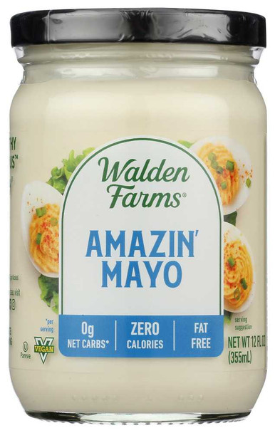 WALDEN FARMS: Calorie Free Amazin’ Mayo Sweet & Tangy, 12 oz New