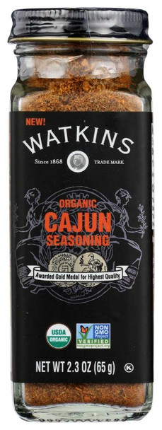 WATKINS: Organic Cajun Seasoning, 2.3 oz New