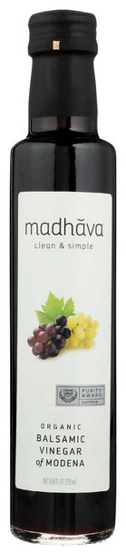 MADHAVA: Organic Balsamic Vinegar, 250 ml New