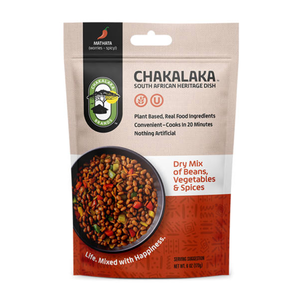 CHAKALAKA: Mathata Spicy Chakalaka, 6 oz New