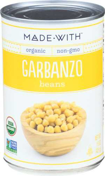 MADE WITH: Organic Garbanzo Beans, 15 oz New