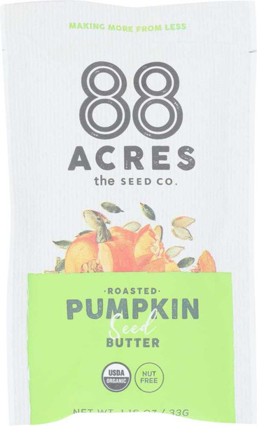 88 ACRES: Roasted Pumpkin Seed Butter, 1.16 oz New
