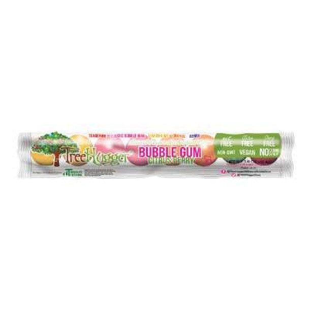 TREE HUGGER: Gum Bubble Citrus 8ct Tube, 1.6 oz New